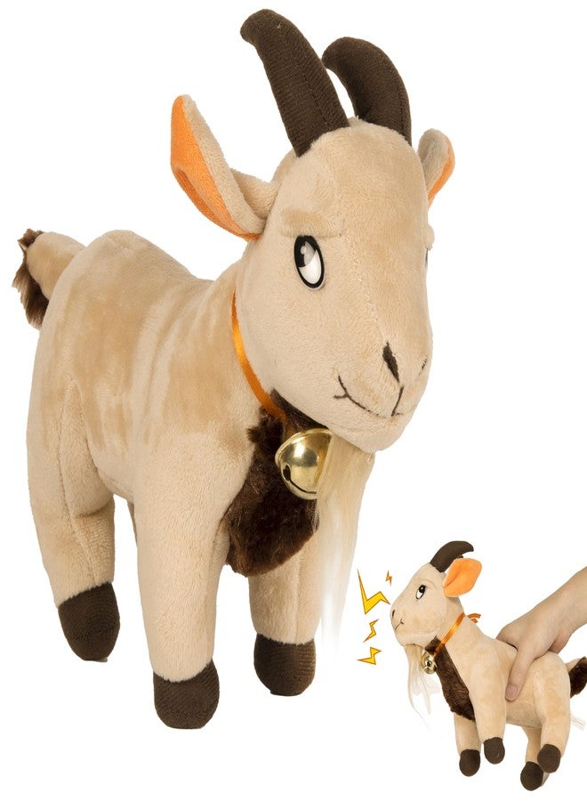 Twiddler Toys Screaming Goat Toy - 11” Plush Desk Toy Makes Hilarious Screaming Sound - Funny Gag Gift for Friends and Coworkers - Image 1